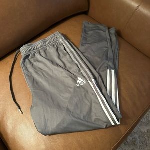 Grey adidas sweatpants